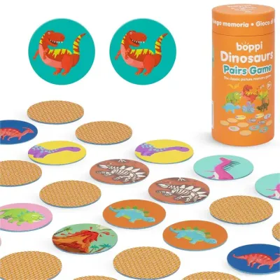 Boppi - Geheugenkaartspel - Coole dinosaurussen