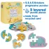 Boppi - Puzzelset met safaridieren