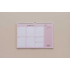 Weekplanner incl. stickervel - Universe - Lila