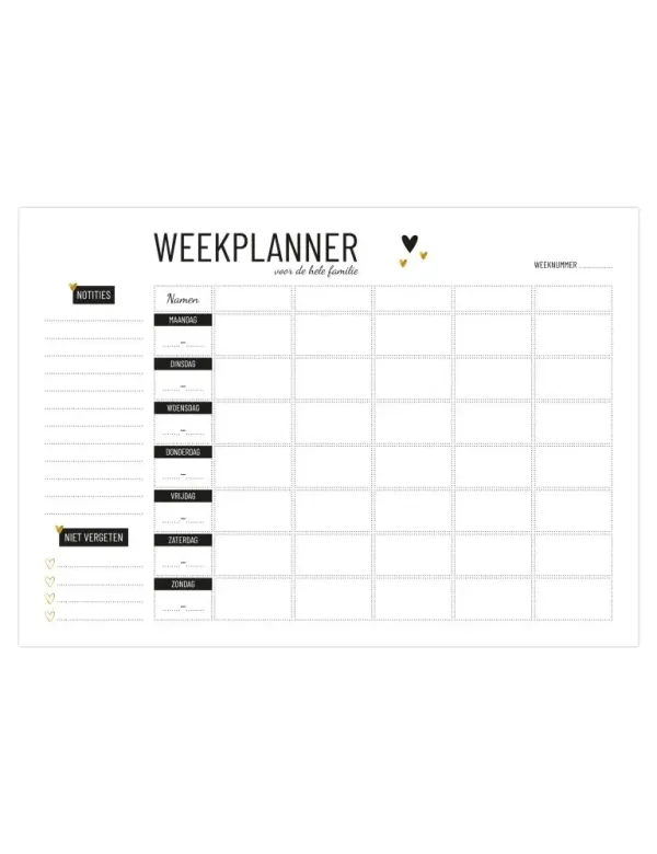 Weekplanner