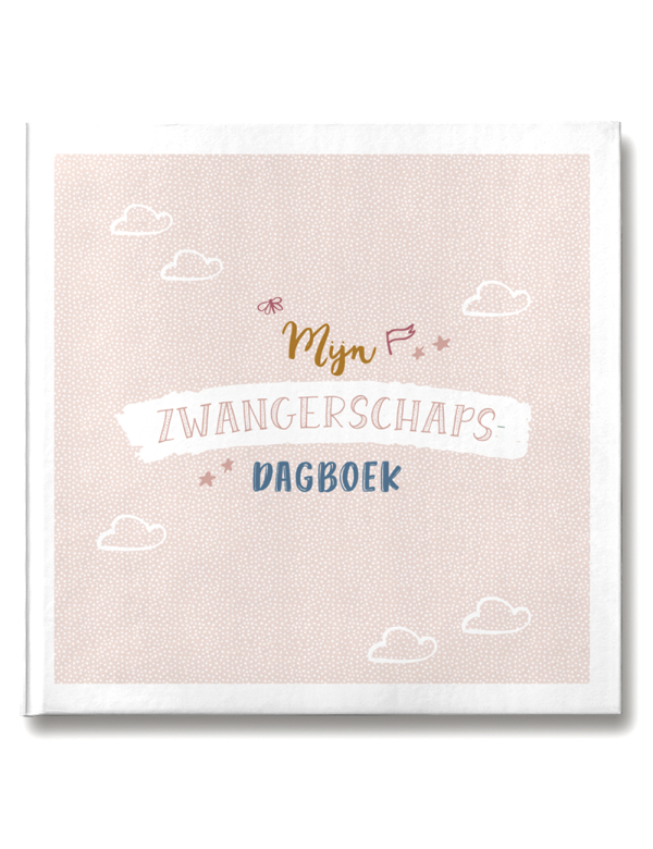 Mijn zwangerschapsdagboek - roze - Universe collectie Mijn zwangerschapsdagboek - roze - Universe collectie