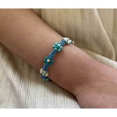 Armband Lente blauw