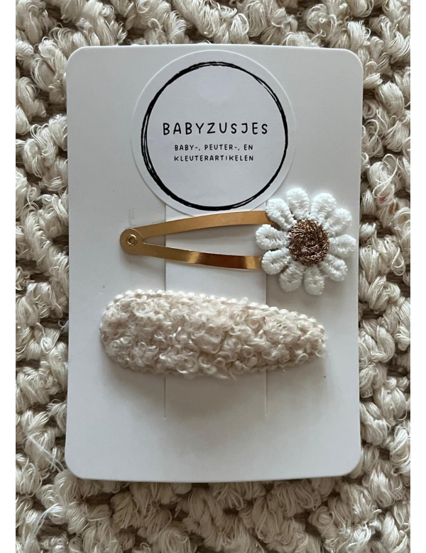 Speldje 5cm Teddy Madelief